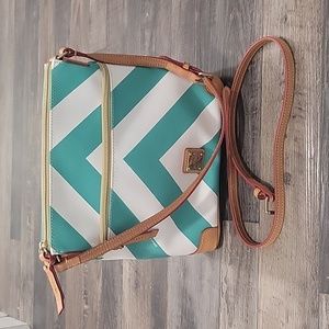 Dooney & Bourke Teel Chevron Crossbody/Shoulder Bag